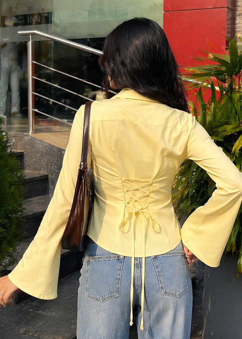 Sunflare Knot Fitted Shirt