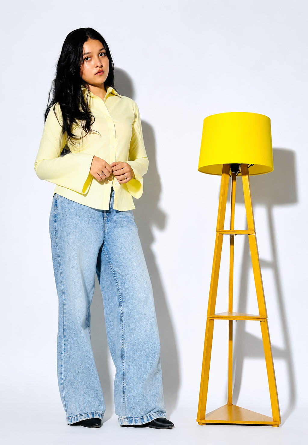 Sunflare Knot Fitted Shirt