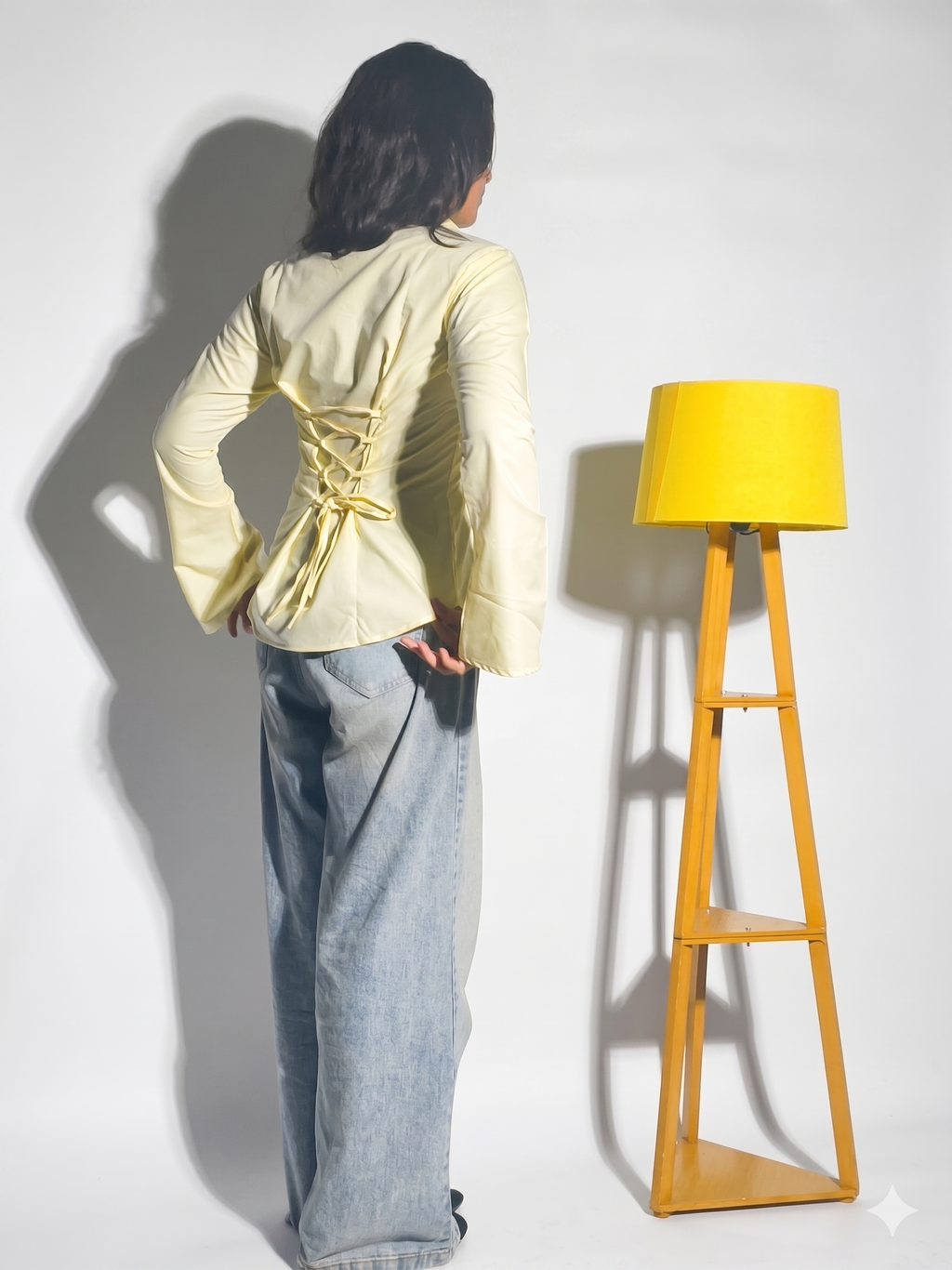 Sunflare Knot Fitted Shirt
